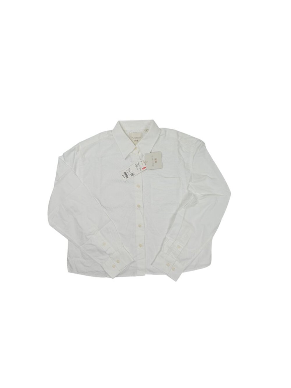 Uniqlo JW Anderson Oxford Boxy Shirt in White